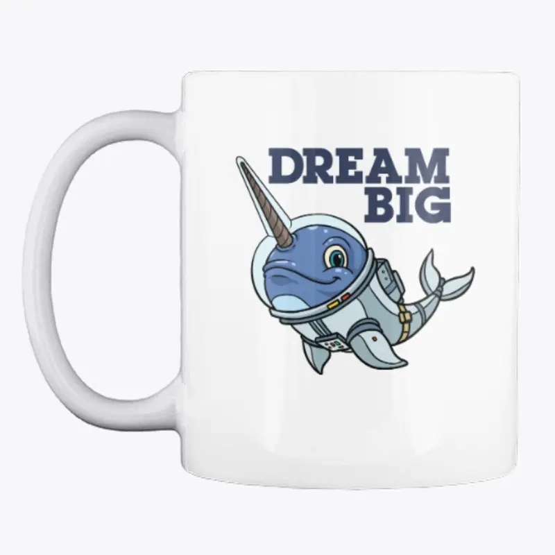 Narwhal Astronaut Dream Big Gear