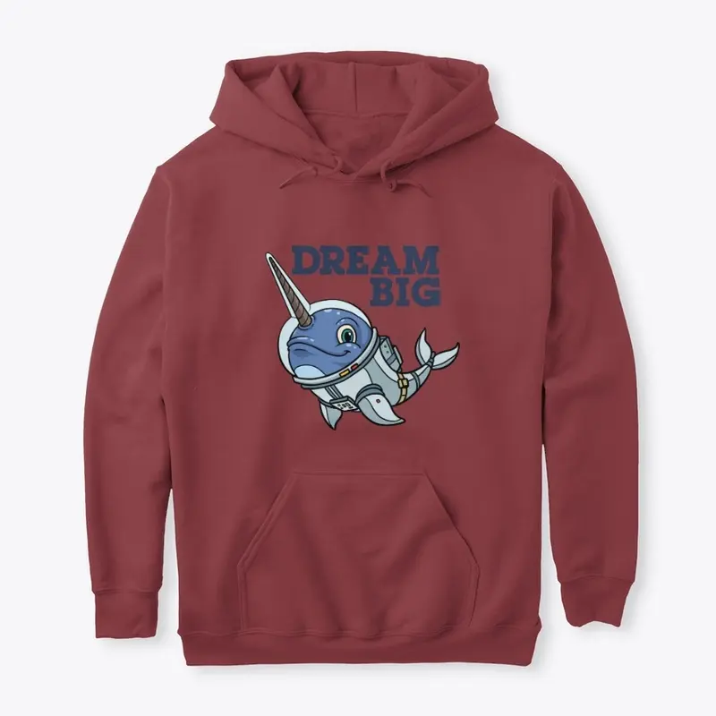 Narwhal Astronaut Dream Big